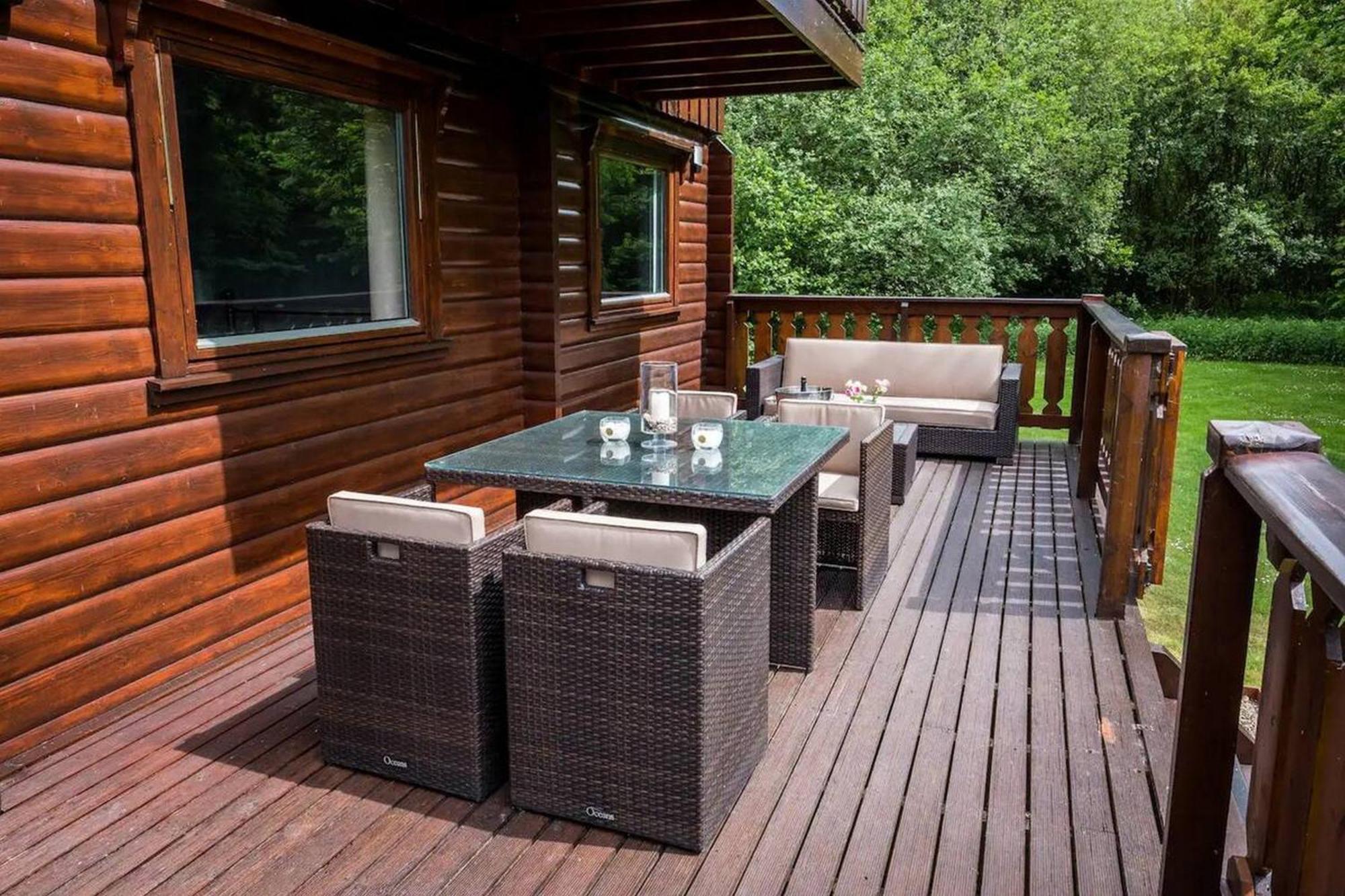 Private Estate Lodge-cabin Near River Thames Holiday home Marlow (Buckinghamshire)